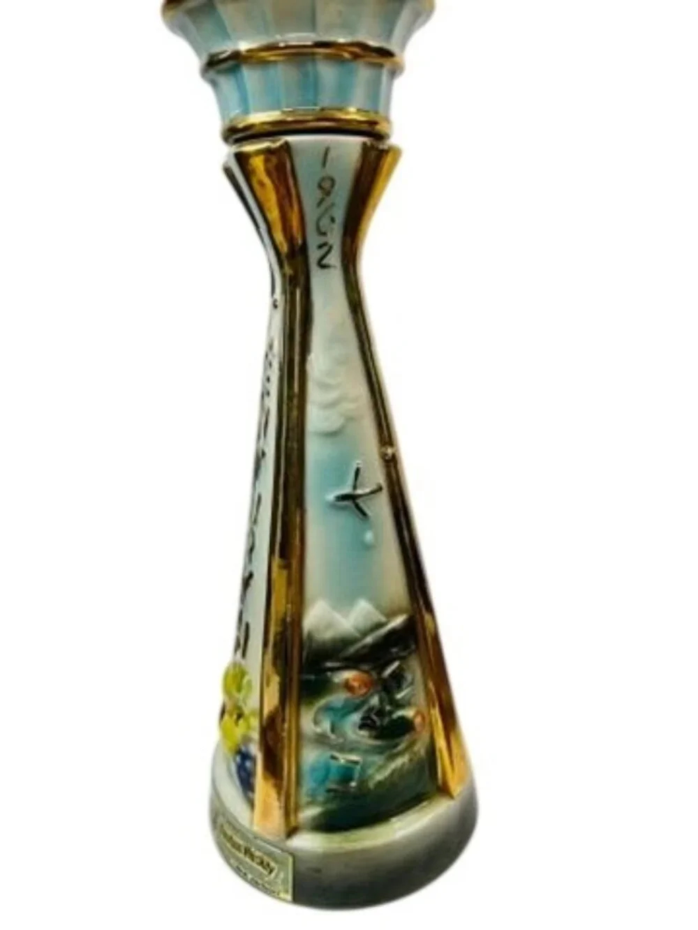 Vintage Jim Beam Whiskey Decanter Century 21